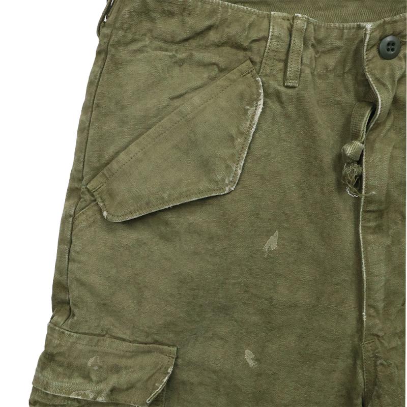 Tent Cloth Field Cargo Shorts VE (Vintage Effect)