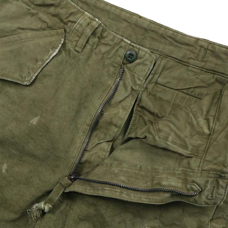 Tent Cloth Field Cargo Shorts VE (Vintage Effect)