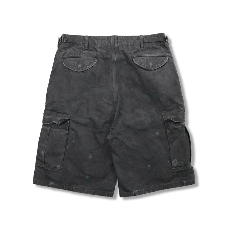 Tent Cloth Field Cargo Shorts VE (Vintage Effect)