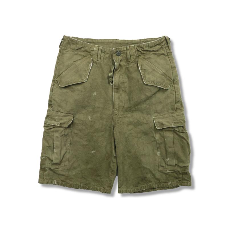 Tent Cloth Field Cargo Shorts VE (Vintage Effect)