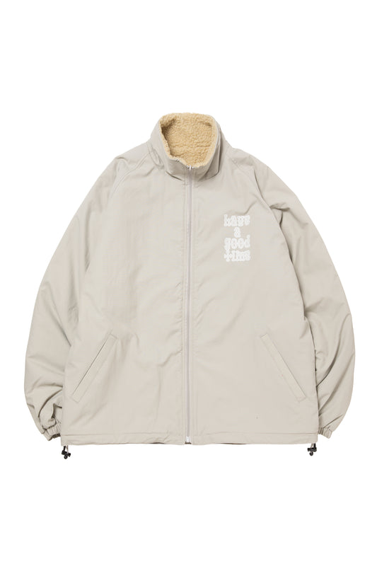 PLAYBALL LOGO REVERSIBLE BOA JACKET