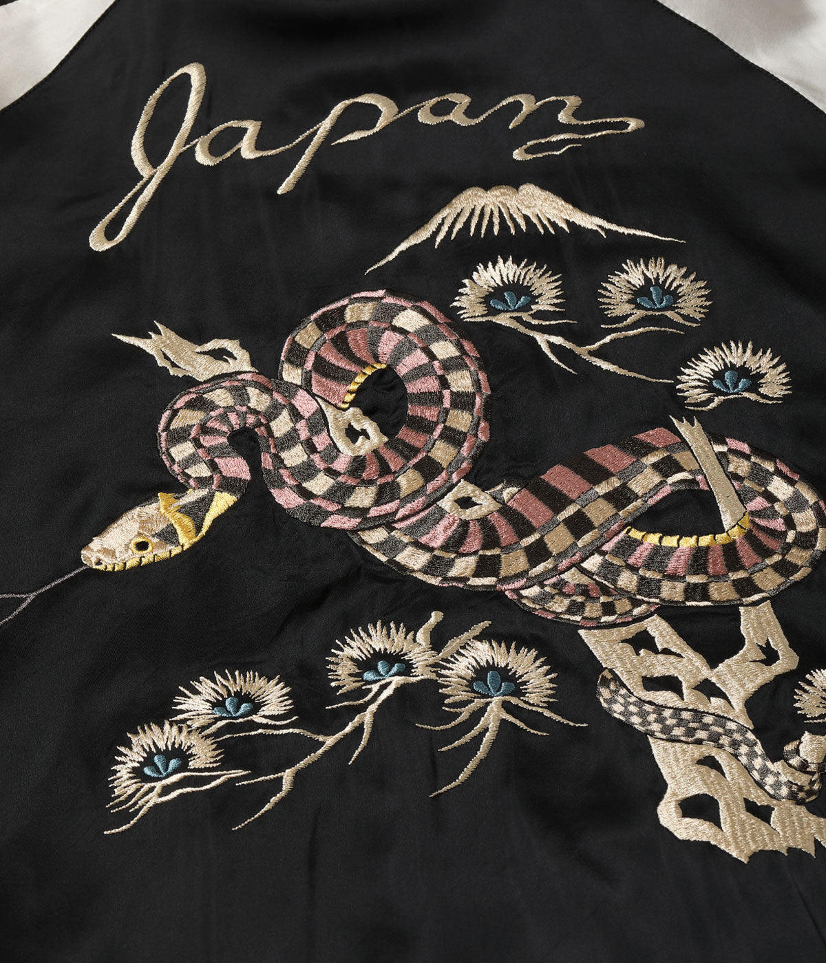 Acetate Souvenir Jacket TOYO ENTERPRISE 60th Anniversary Special Edition “BLACK SNAKE” × “RED SNAKE” TT15808-190
