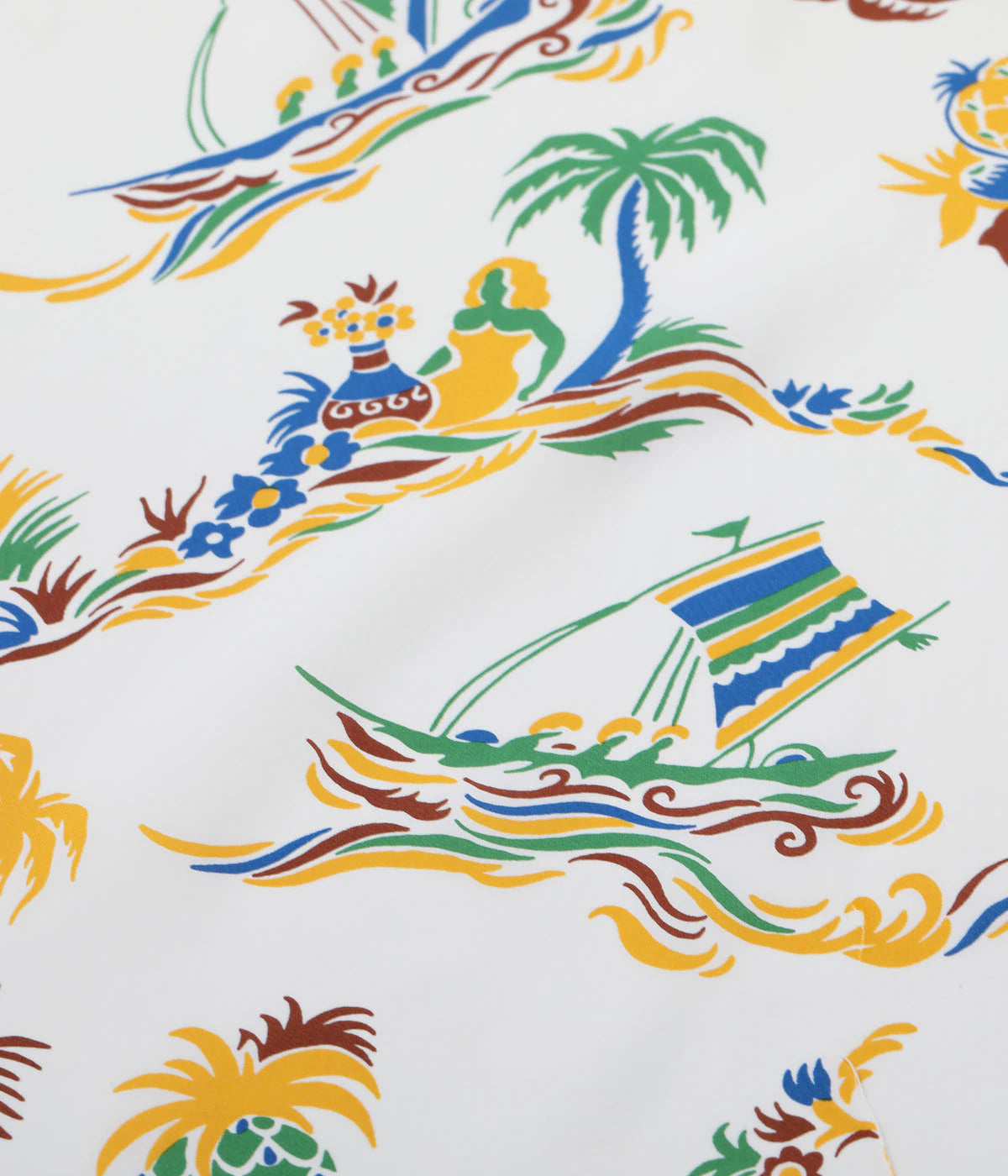 RAYON HAWAIIAN SHIRT “ISLAND TRIP” SS39620