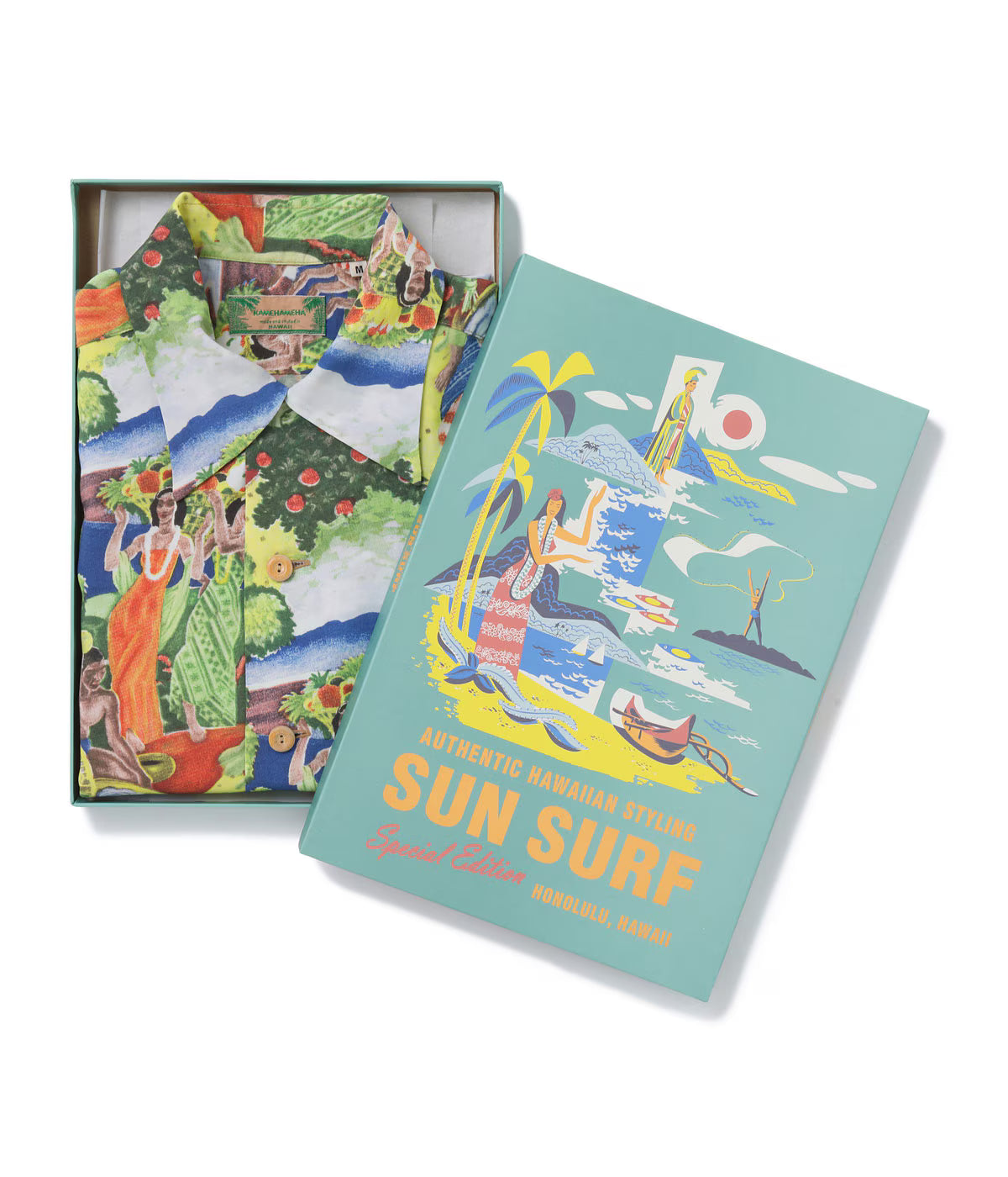 SUN SURF SPECIAL EDITION “ORIGINAL MATSON MENU DESIGN by EUGENE SAVAGE” (SHORT SLEEVE) SS39678