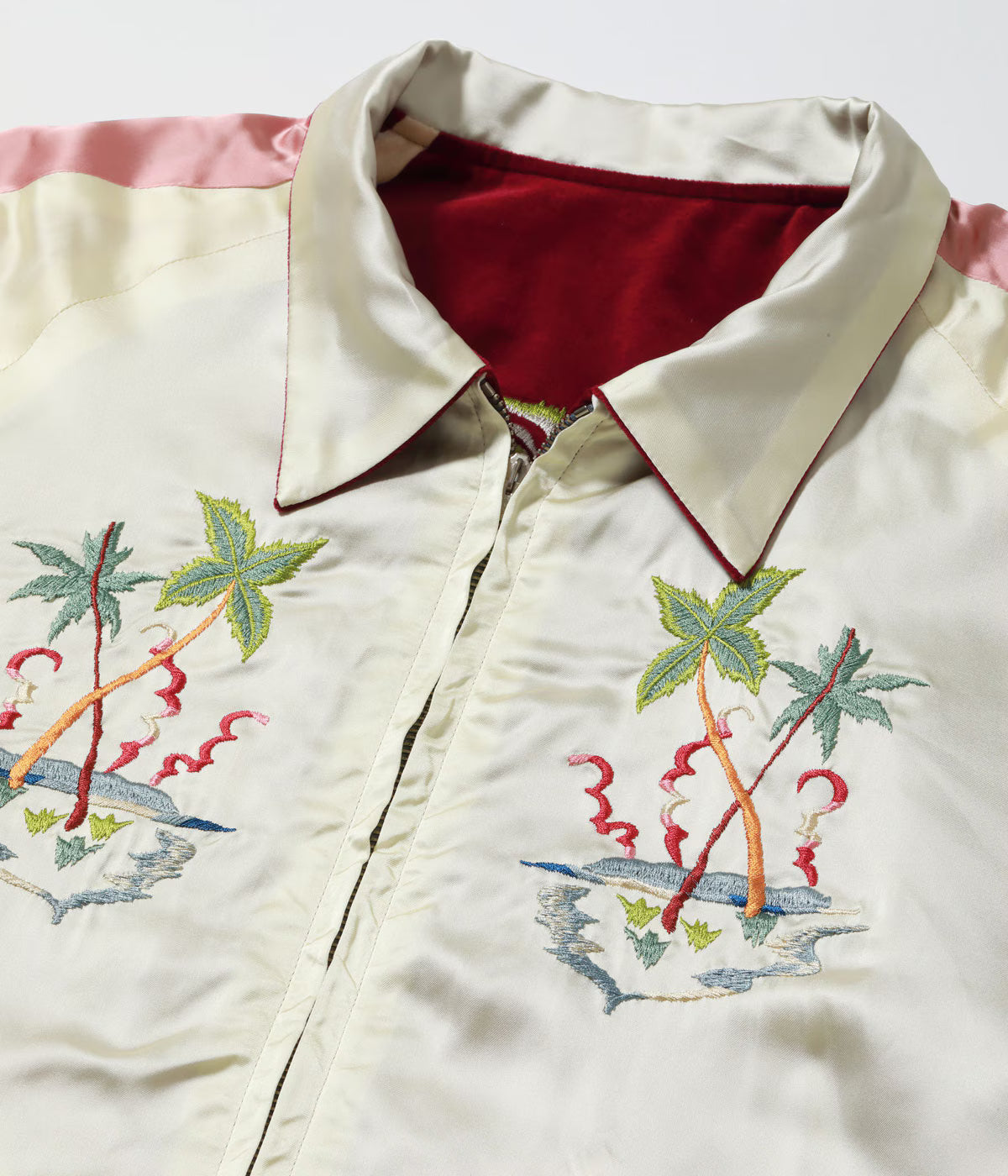 Late 1950s Style Velveteen × Acetate Souvenir Jacket “KOSHO & CO.” Special Edition “GUAM ISLANDS” × “SEAHORSE” TT16010-170