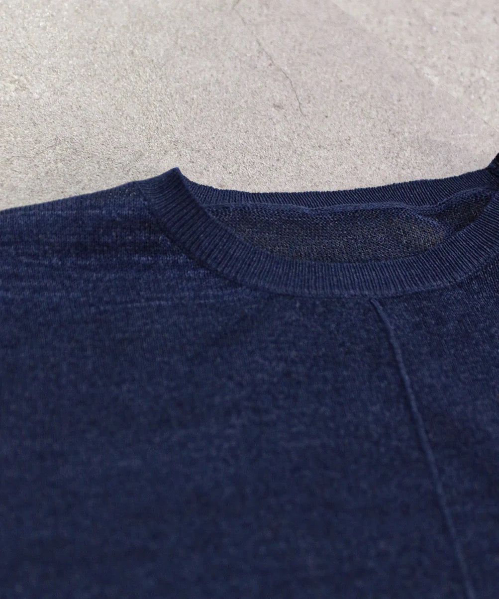 14G sheer paper knit