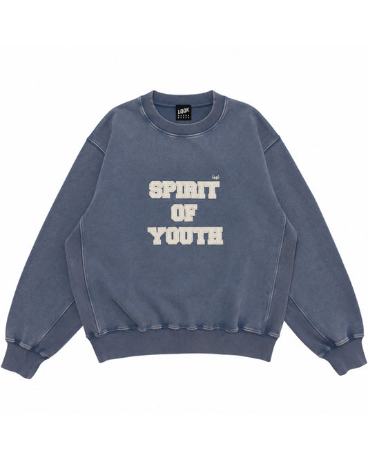 "SPIRIT OF YOUTH" CREWNECK