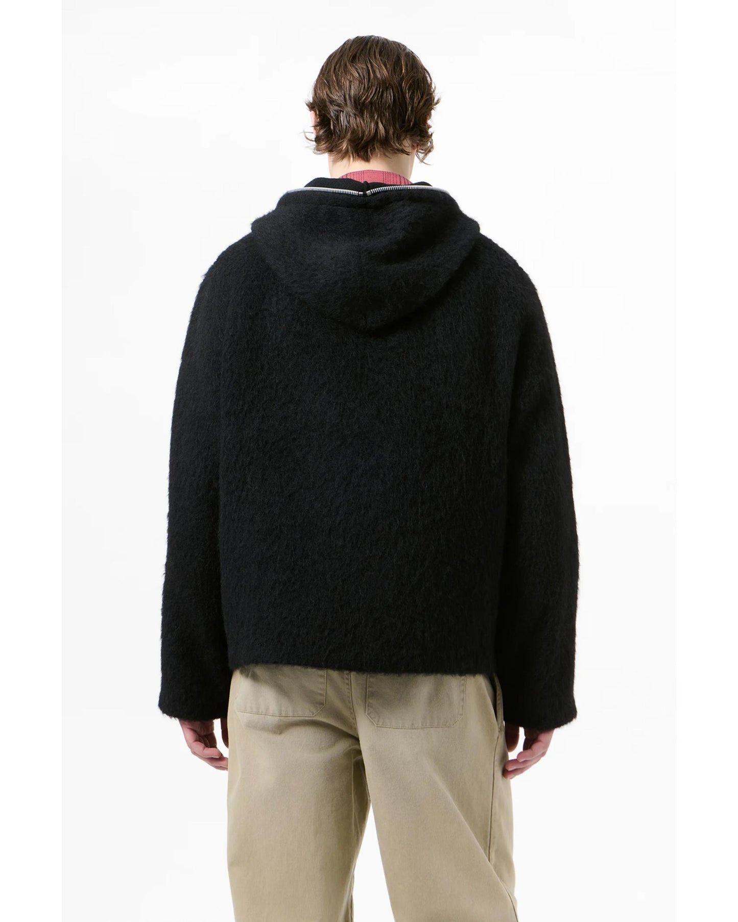 FULL ZIP HOOD  BLACK  4243FBH