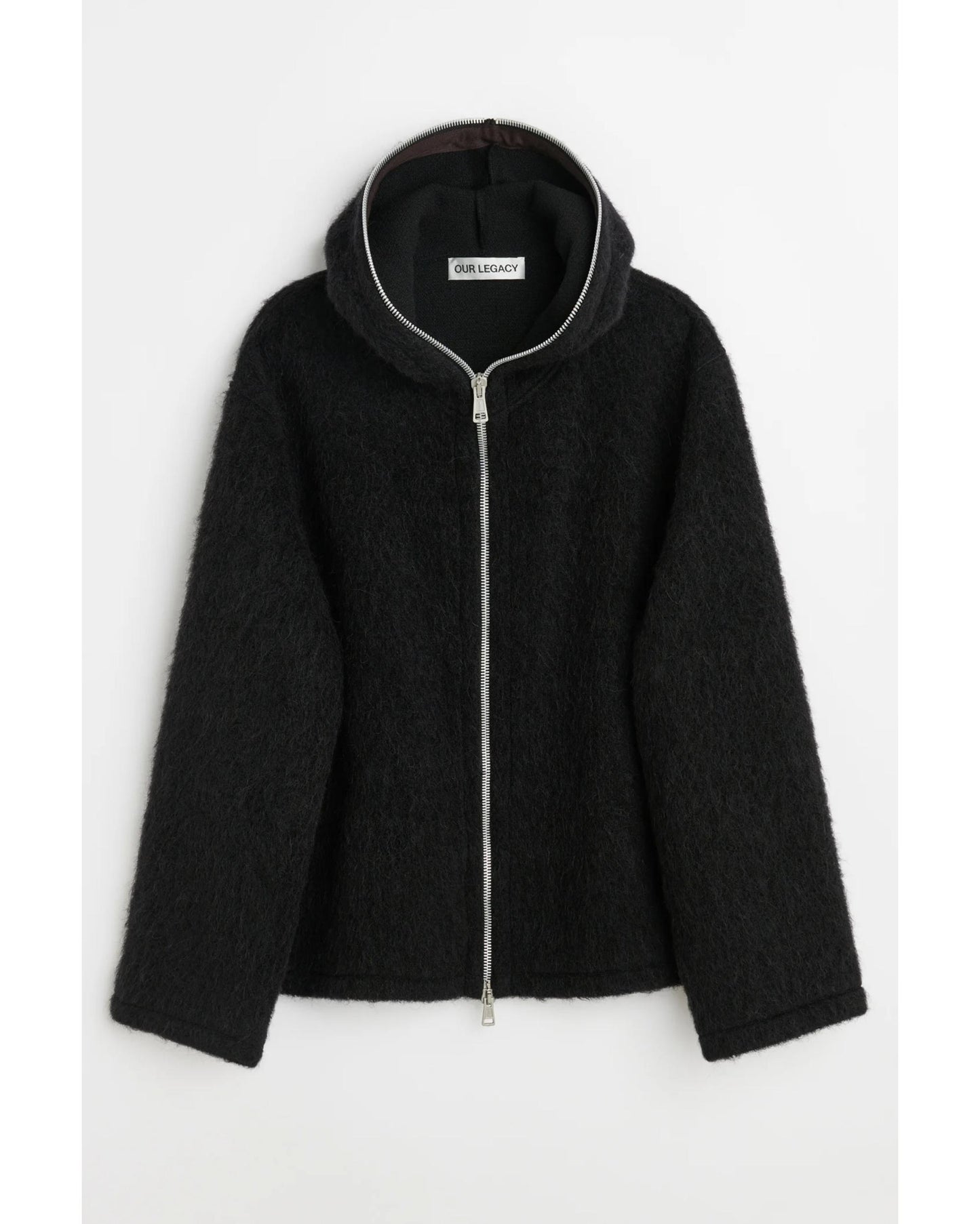 FULL ZIP HOOD  BLACK  4243FBH