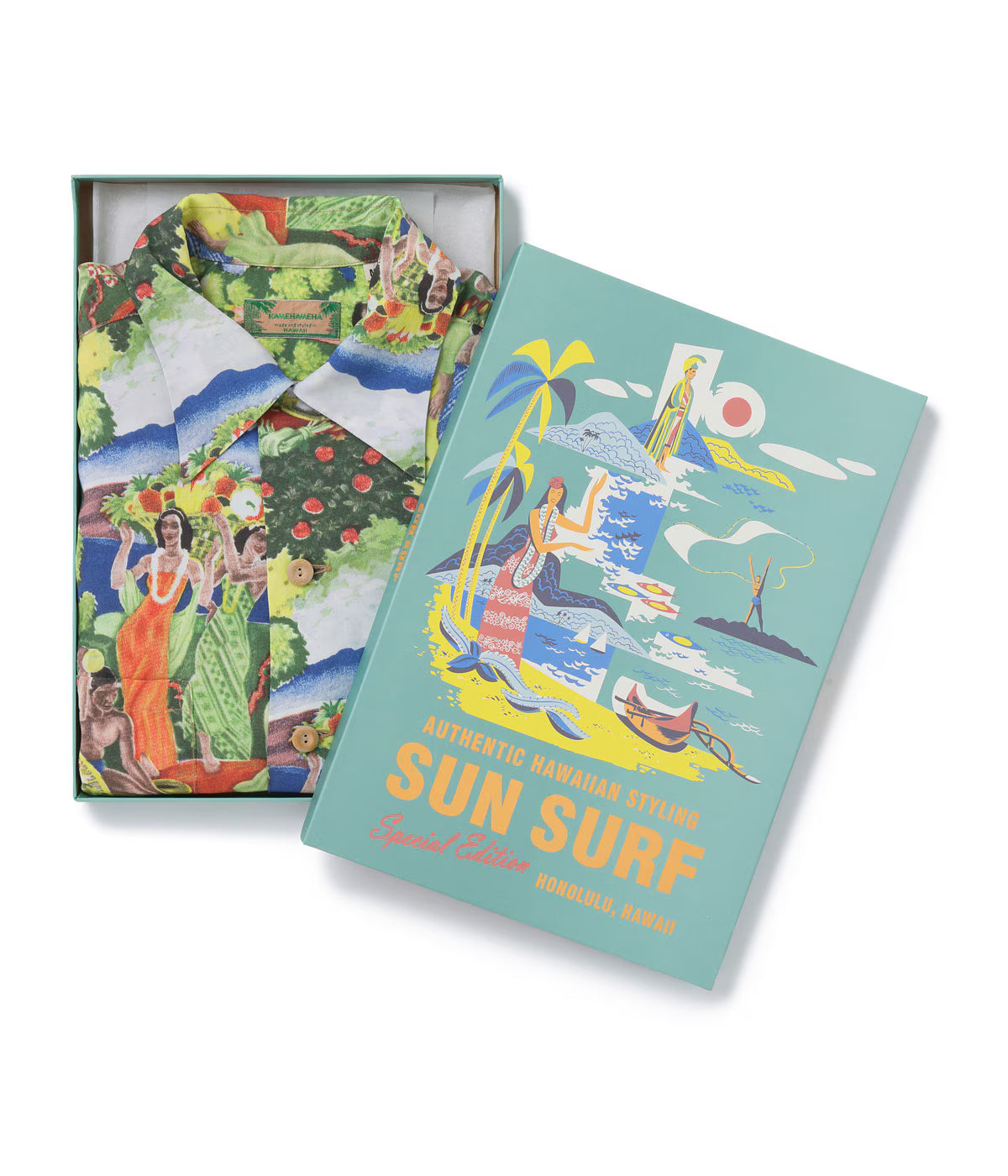 SUN SURF SPECIAL EDITION “ORIGINAL MATSON MENU DESIGN by EUGENE SAVAGE” (LONG SLEEVE) SS29679