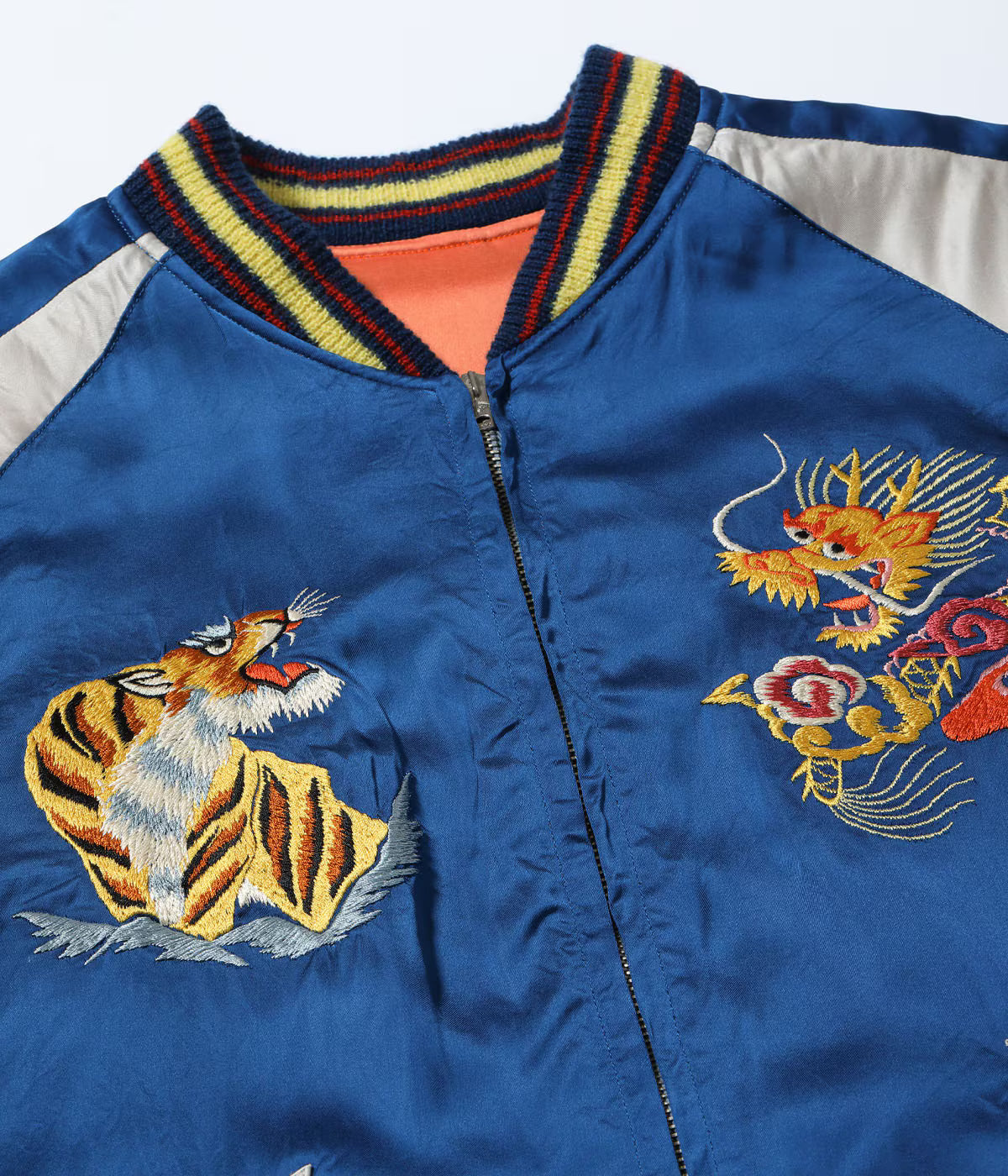 Late 1940s Style Acetate Souvenir Jacket KOSHO&CO. Special Edition "EAGLE & DRAGON" × "JAPAN MAP" TT15911-159