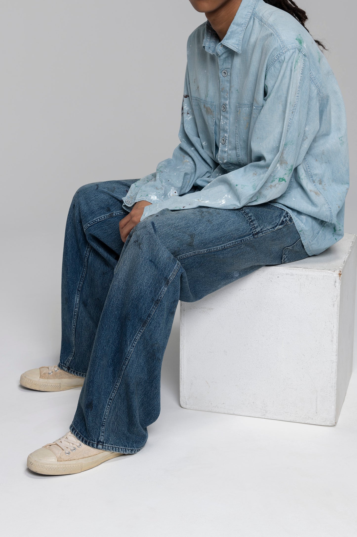 M-44 DENIM TROUSERS