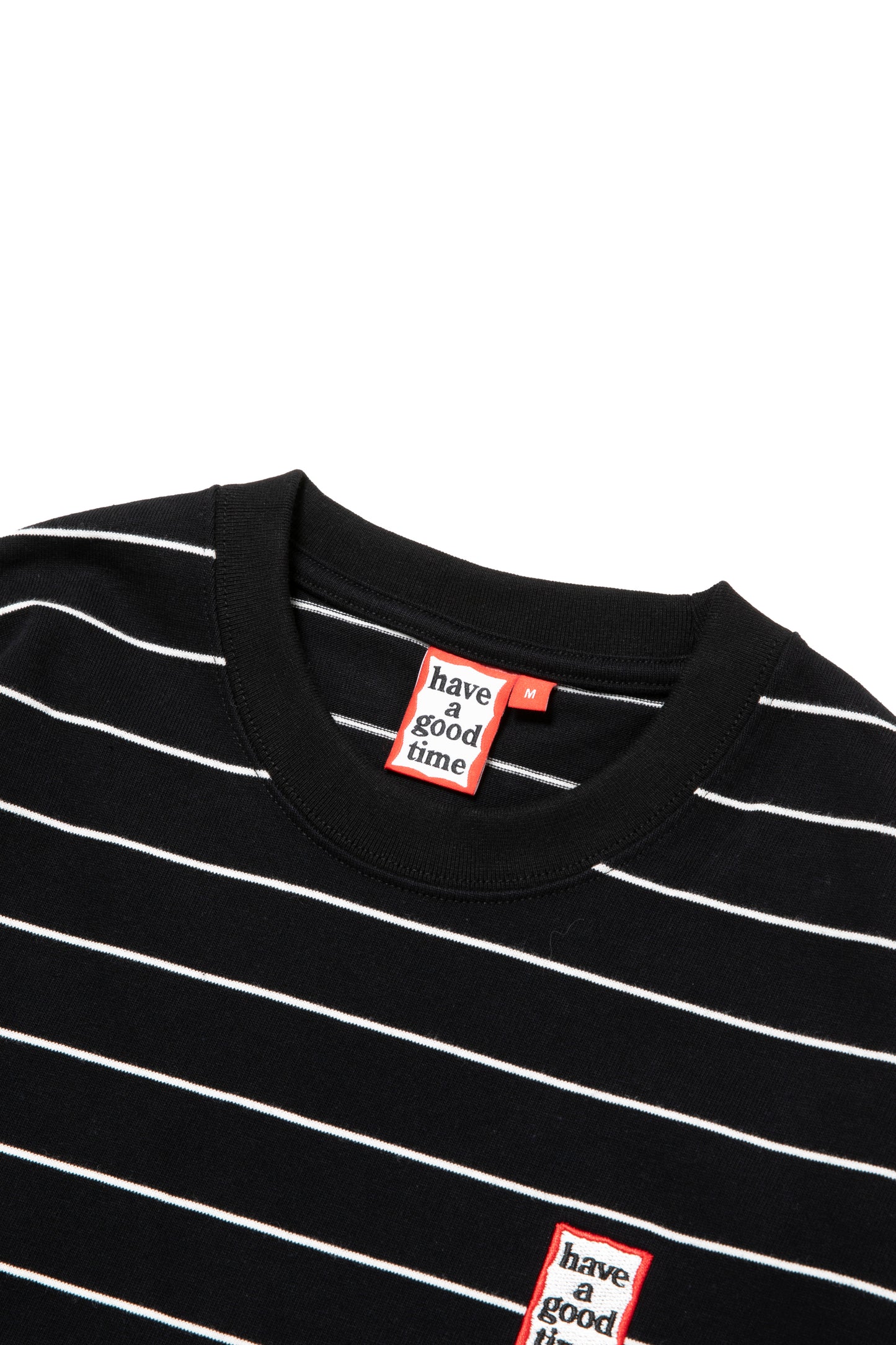 MINI FRAME EMB STRIPED L/S TEE