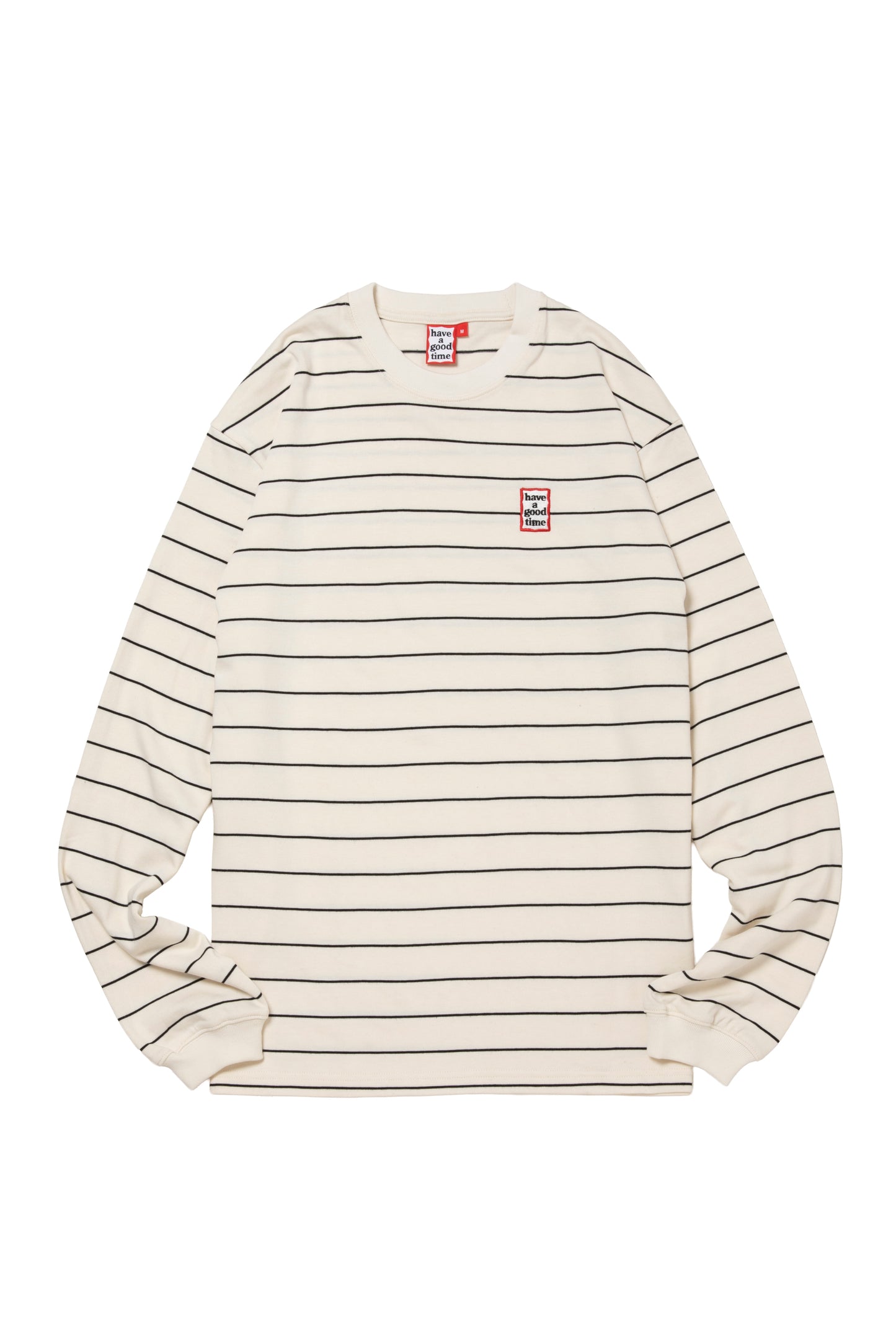 MINI FRAME EMB STRIPED L/S TEE