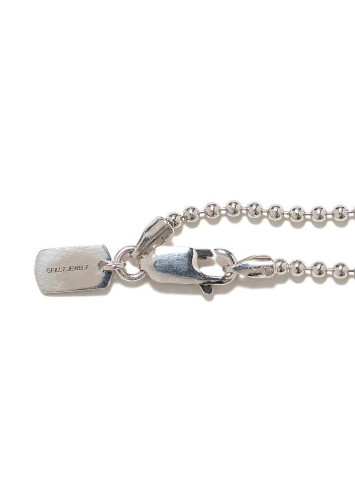 VAMP / NECKLACE / SILVER. GRILLZ JEWELZ