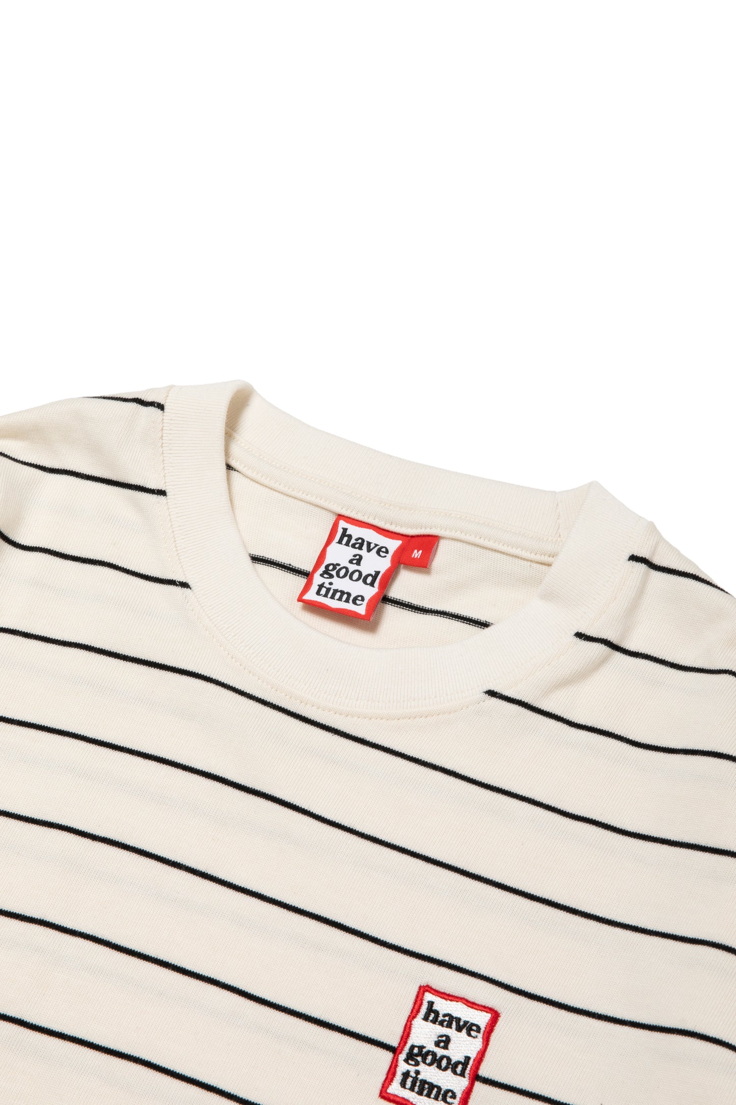 MINI FRAME EMB STRIPED L/S TEE