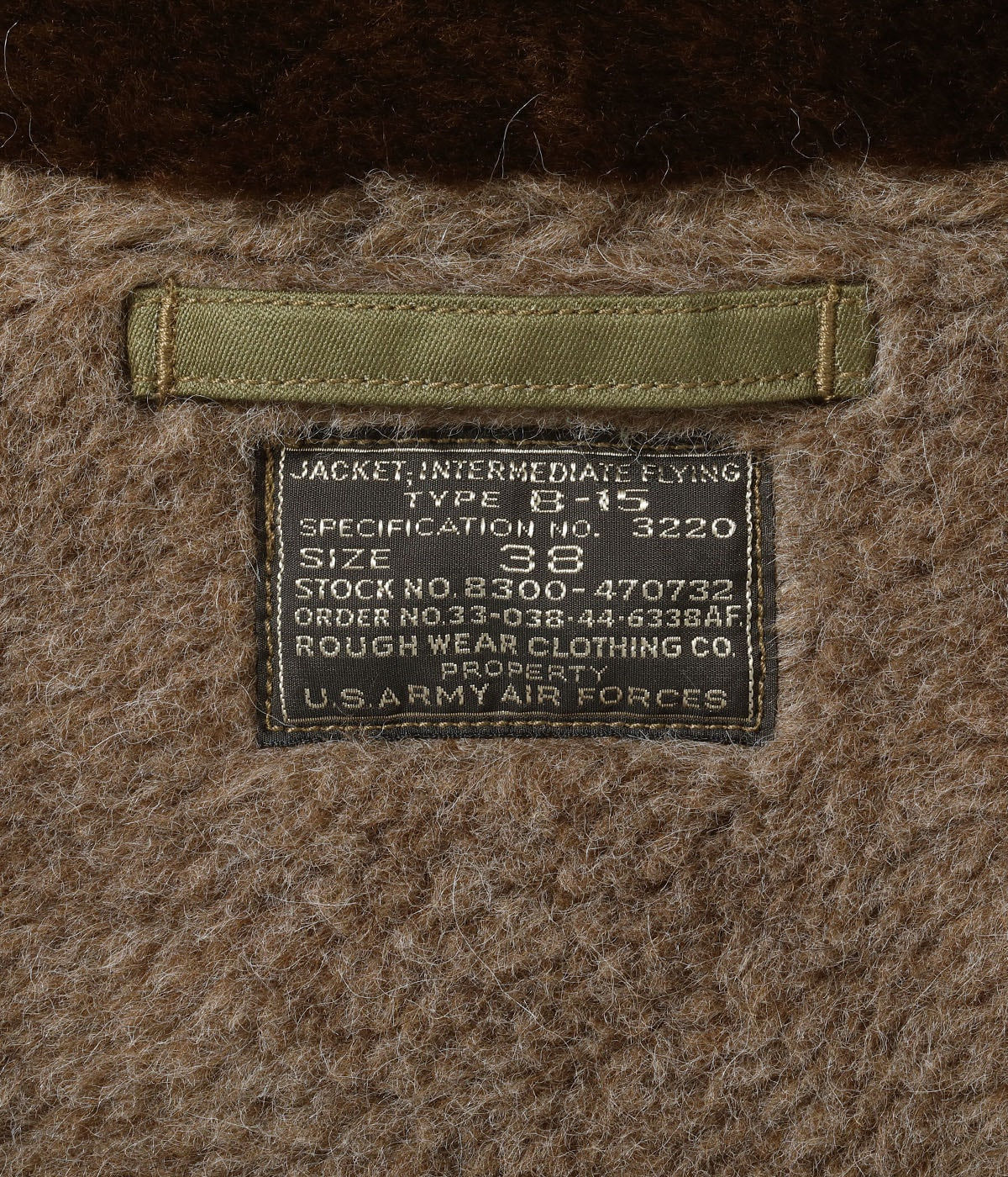 Type B-15 “ROUGH WEAR CLOTHING CO.”