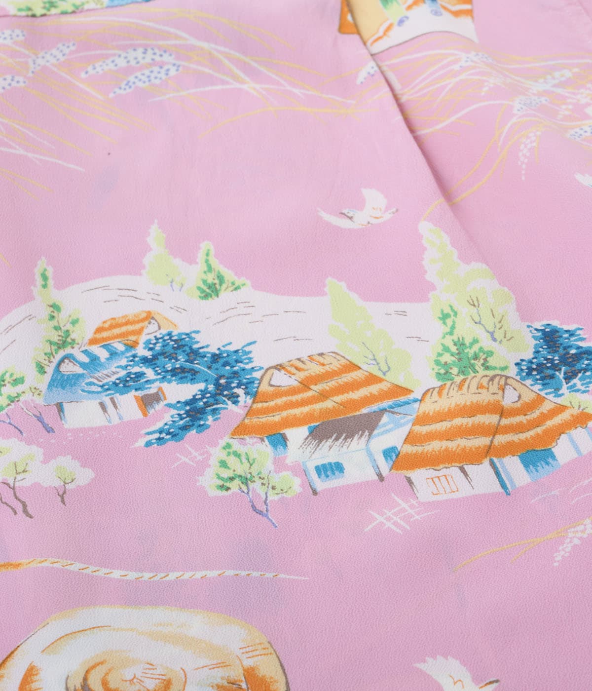 RAYON HAWAIIAN SHIRT “SCARECROW” SS39623