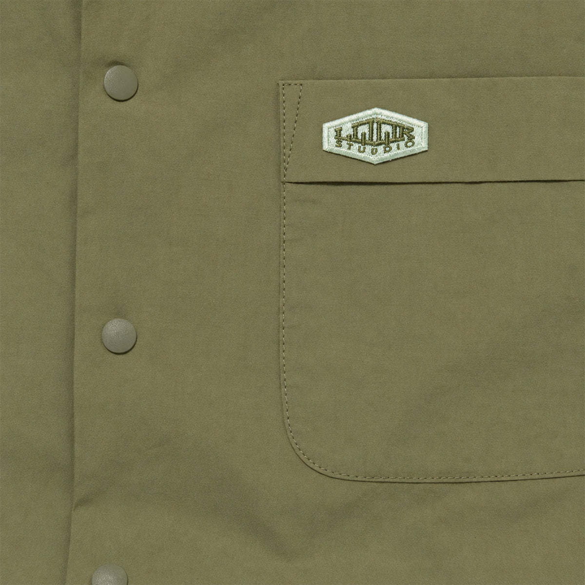 SOFT TYPEWRITER SNAP BUTTON SHIRT