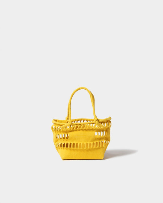 konbu knit shopping busket bag S