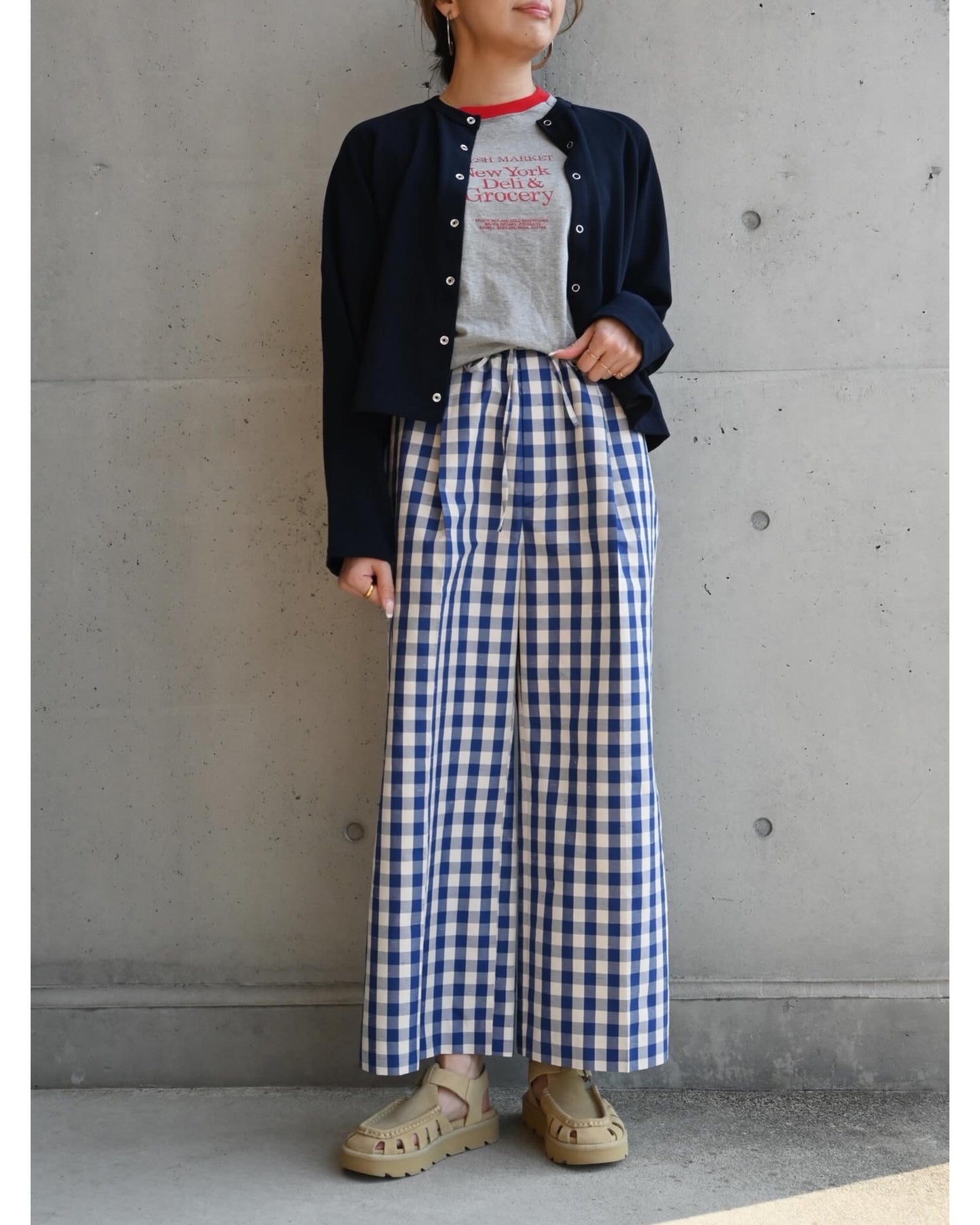 INLAYED CARDIGAN