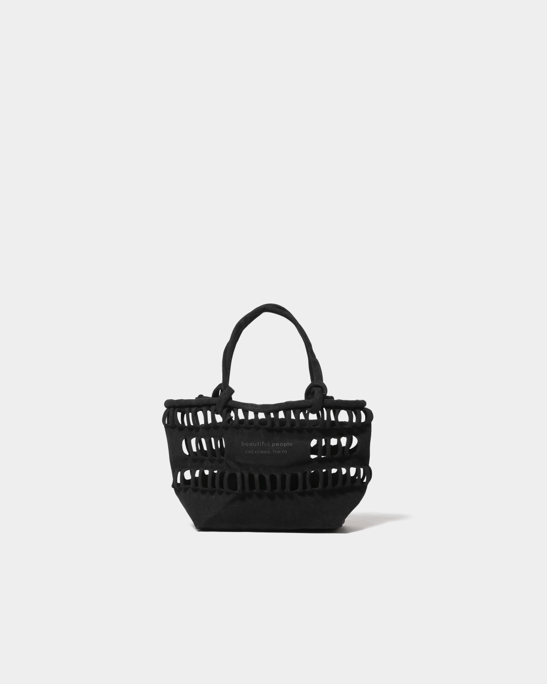 konbu knit shopping busket bag S