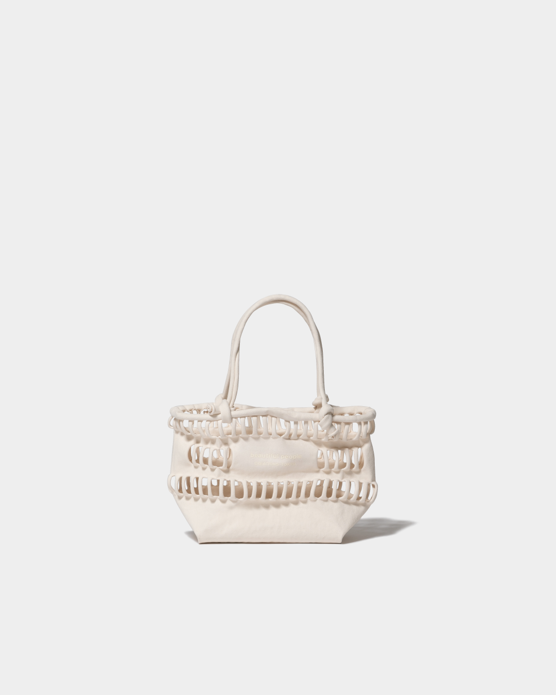 konbu knit shopping busket bag S