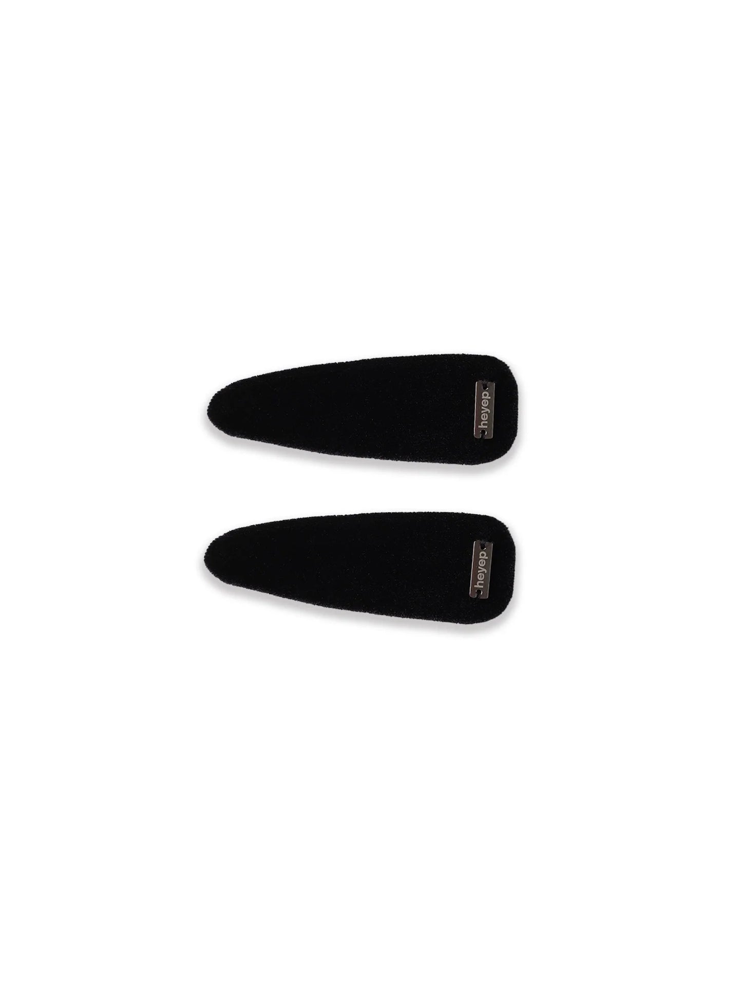 Velour Hair Clip (2 Piece Set)