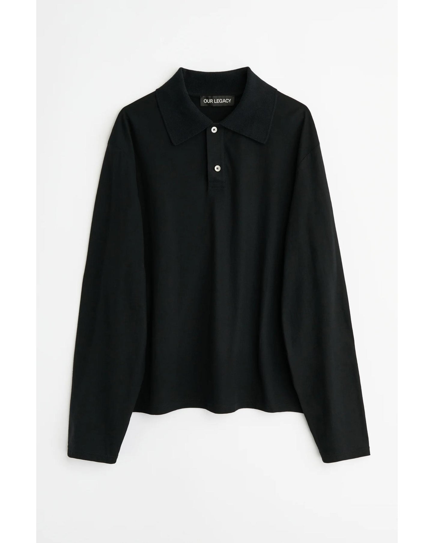 RUGBY LONGSLEEVE  BLACK  M2266RB