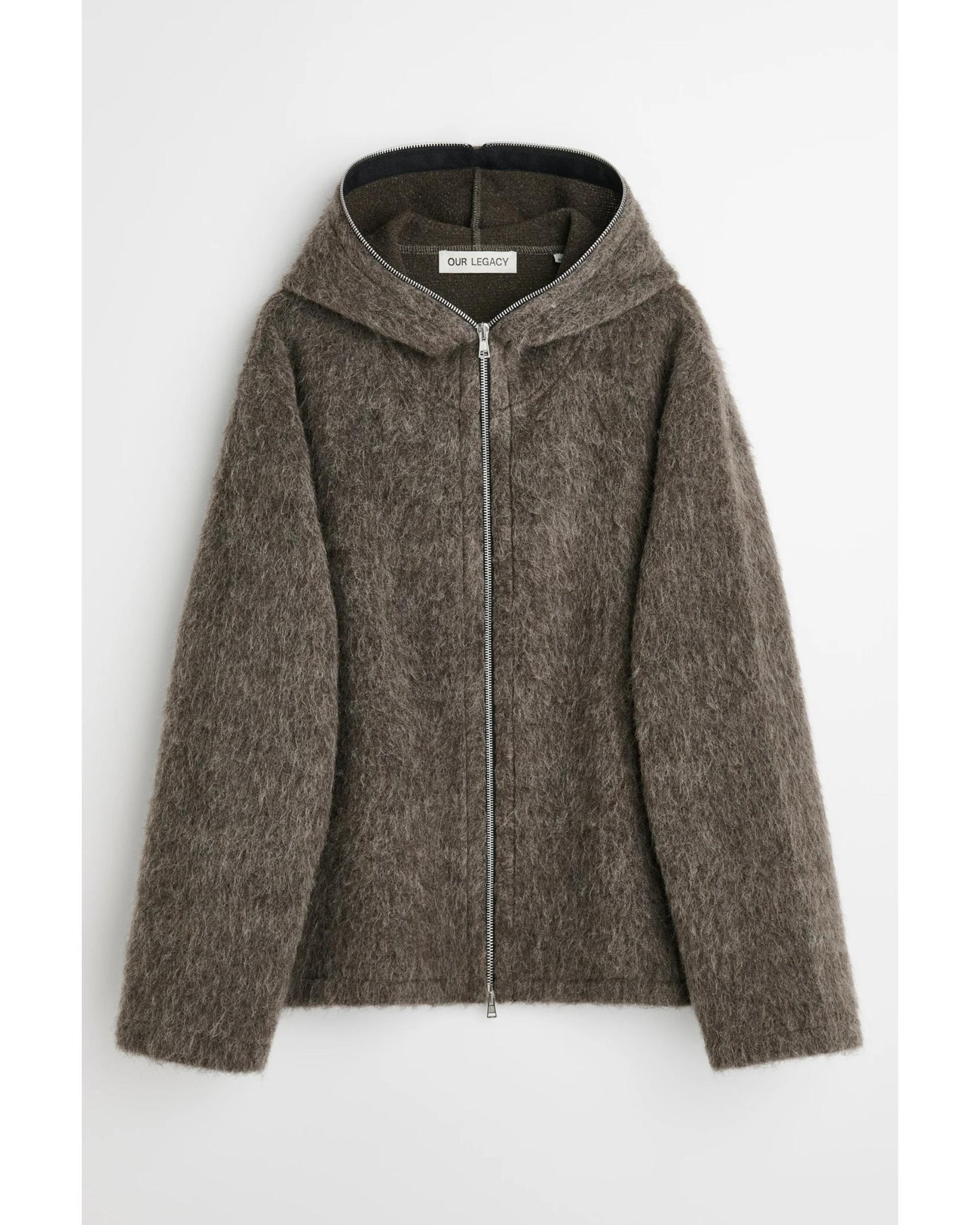 FULL ZIP HOOD  GRAY  2266FM
