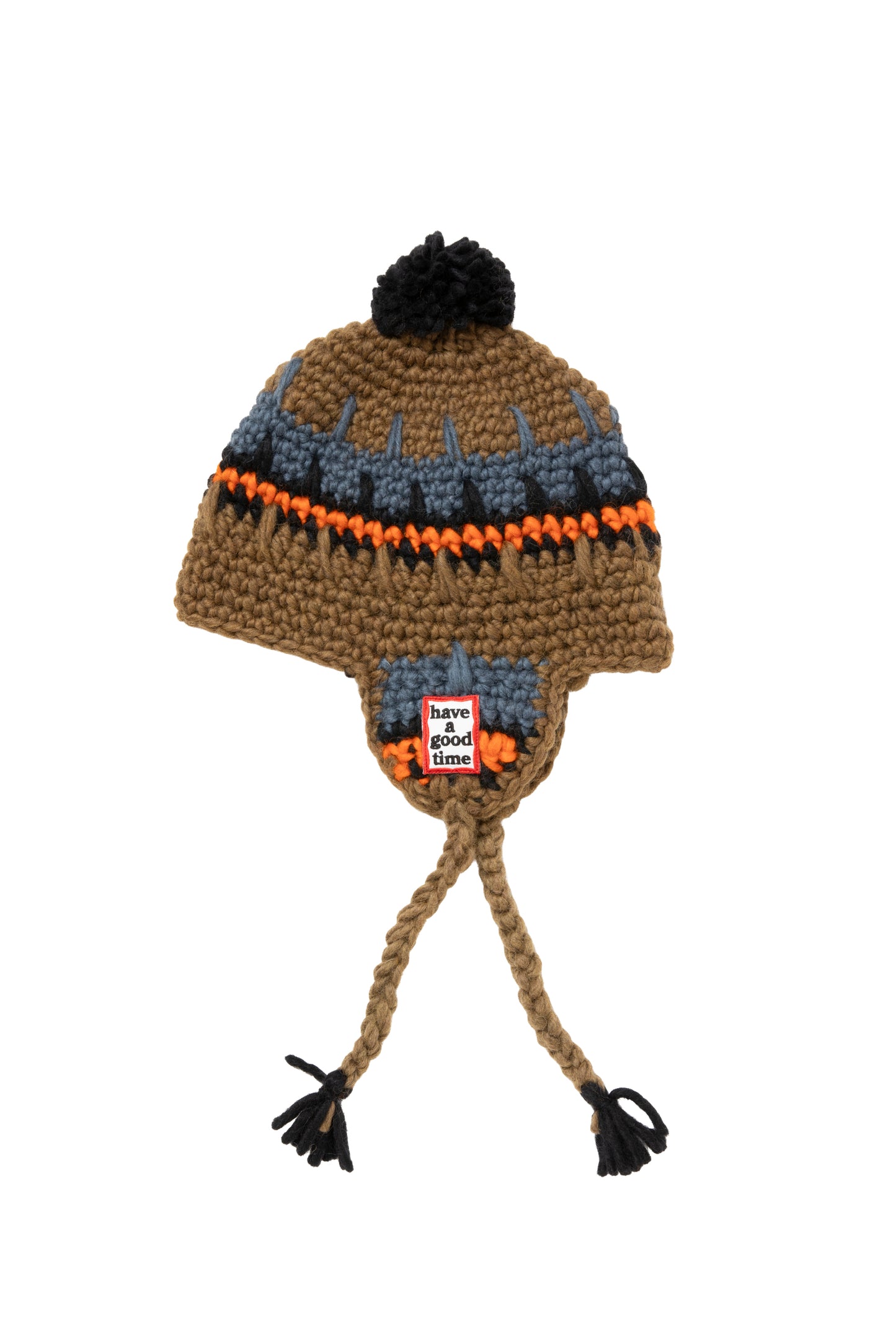 FRAME PATCH EARFLAP BEANIE
