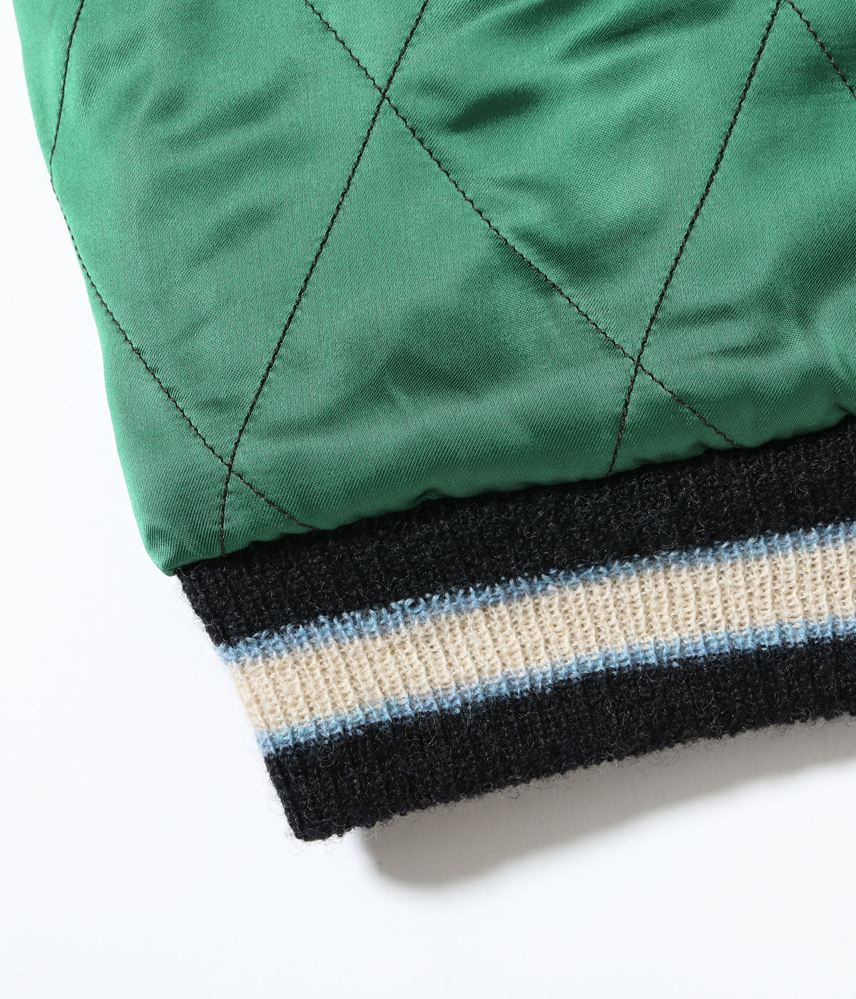 Mid 1950s Style Velveteen × Acetate Quilted Souvenir Jacket “Stencil Paint” TOYO ENTERPRISE 60th Anniversary Special Edition “TIGER HEAD” × “EAGLE” TT15809-119