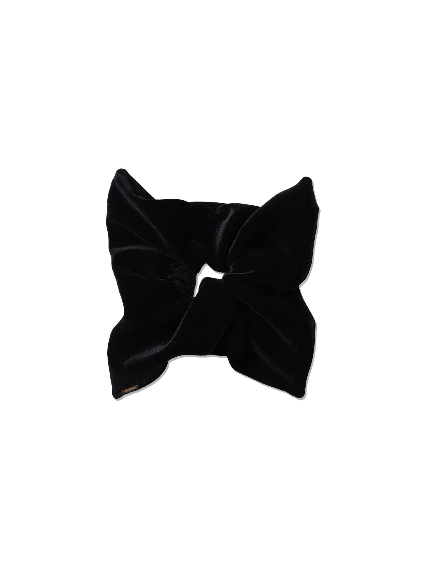 Velours Square Medium Scrunchie