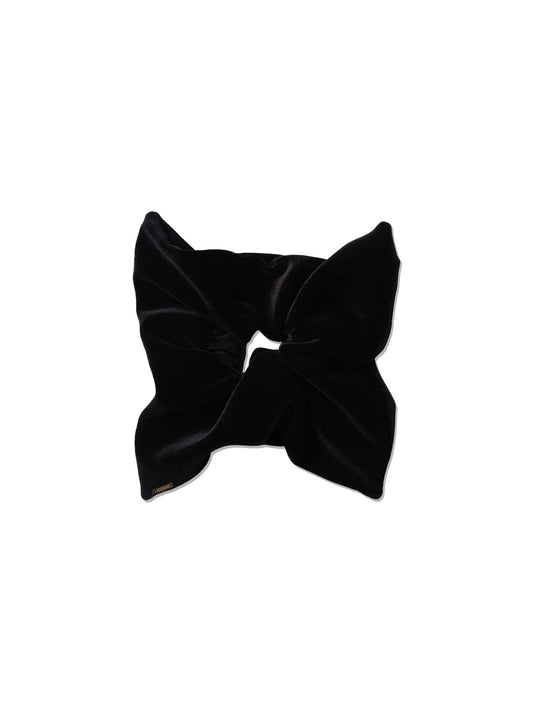Velours Square Medium Scrunchie