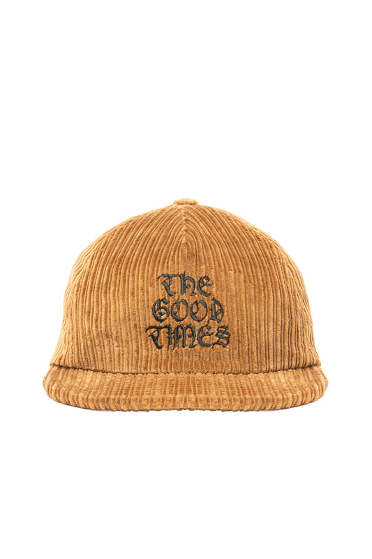 THE GOOD TIMES CORDUROY CAP