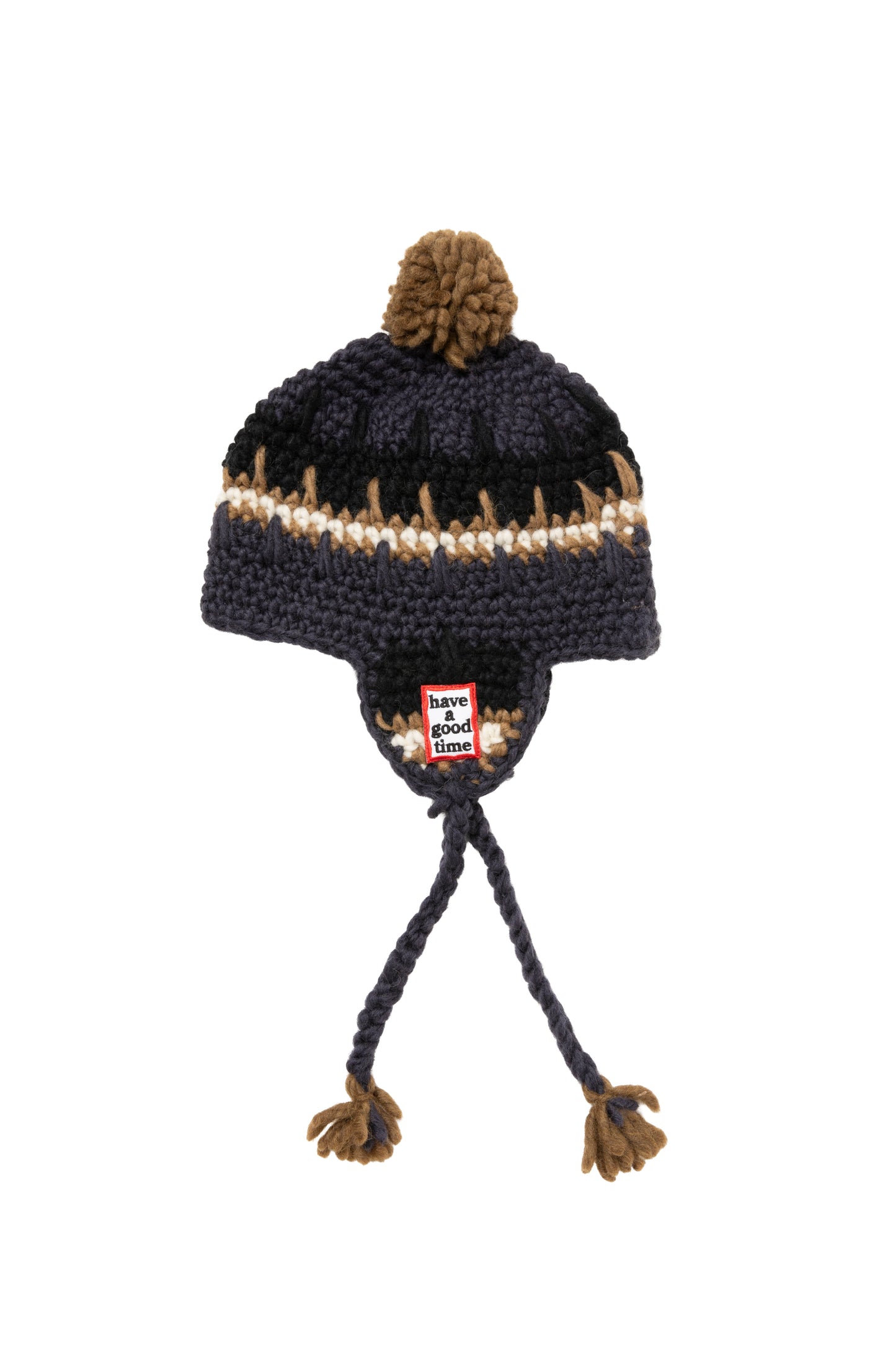 FRAME PATCH EARFLAP BEANIE