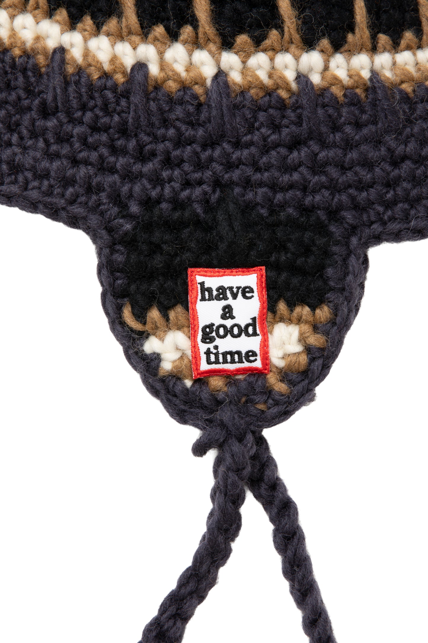 FRAME PATCH EARFLAP BEANIE