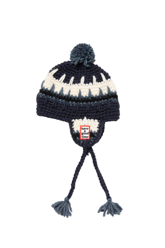 FRAME PATCH EARFLAP BEANIE