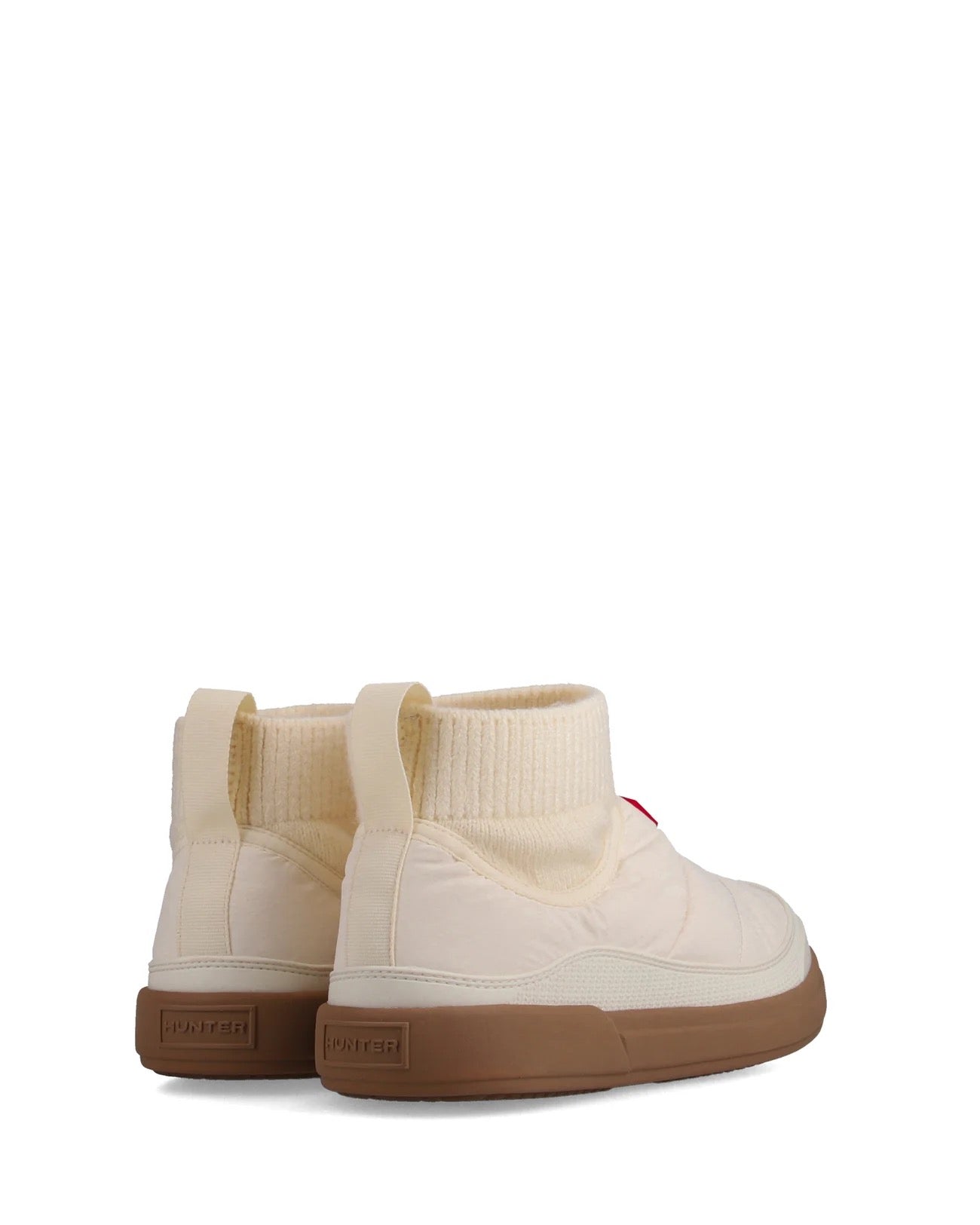 インアウトパファーニットカフブーツ