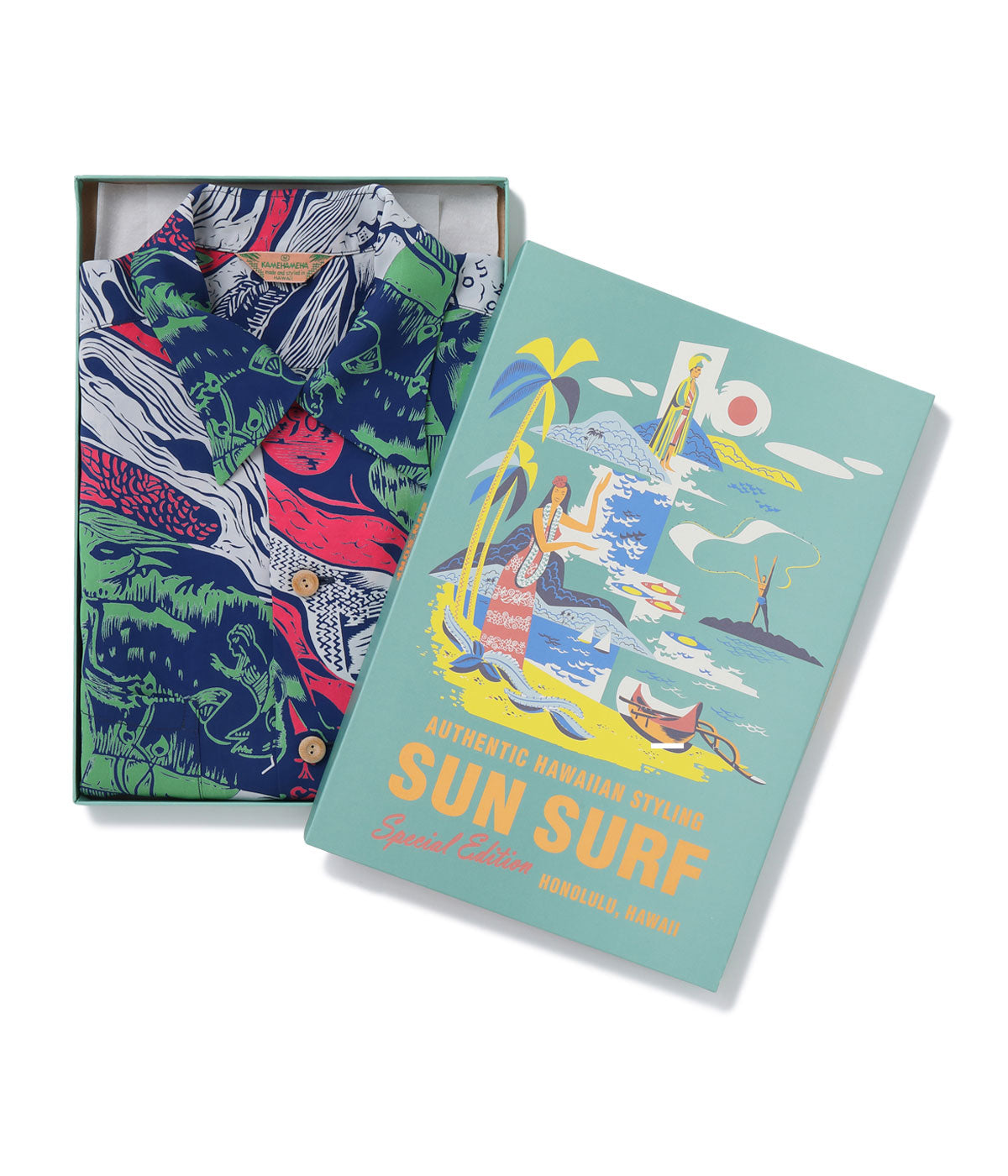SUN SURF SPECIAL EDITION “GAUGUIN WOODCUT MYSTIC” (LONG SLEEVE)SS29674