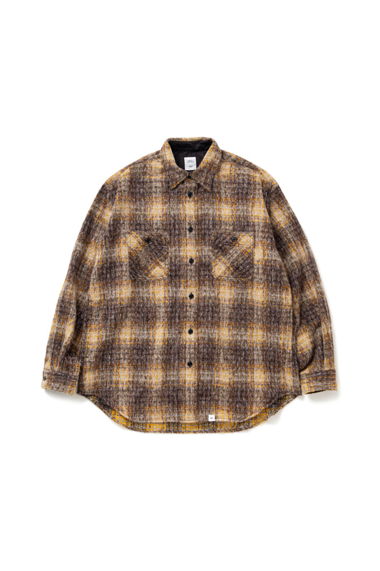 L/S WOOL BIG SHIRT “BILLY”