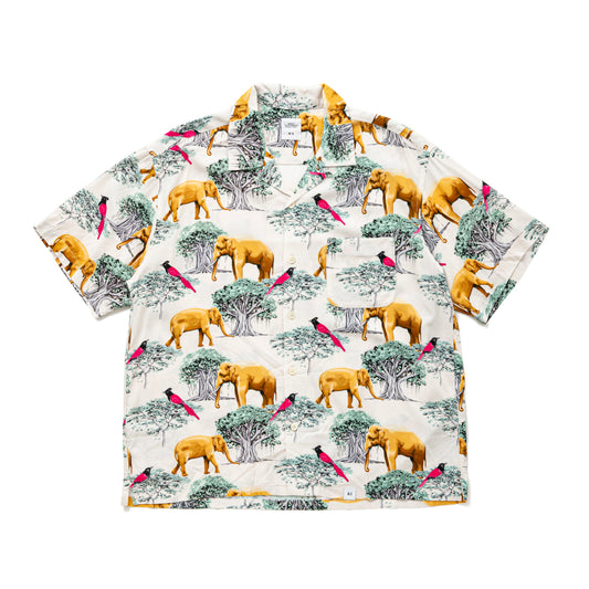 S/S ORG ALOHA SHIRT "ROGERS"