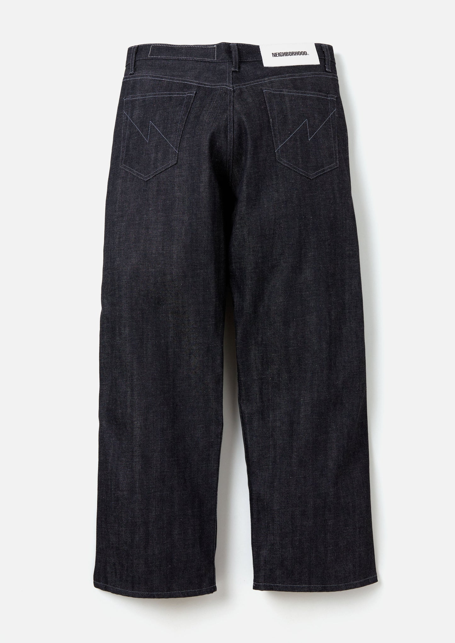 RIGID DENIM DP WIDE PANTS