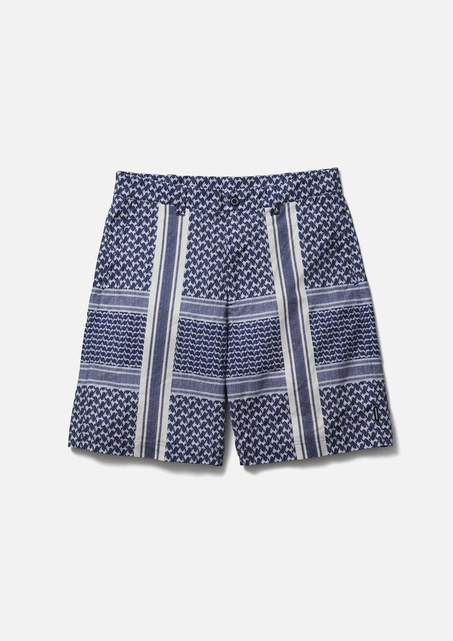 SHEMAGH PATTERN SHORT PANTS