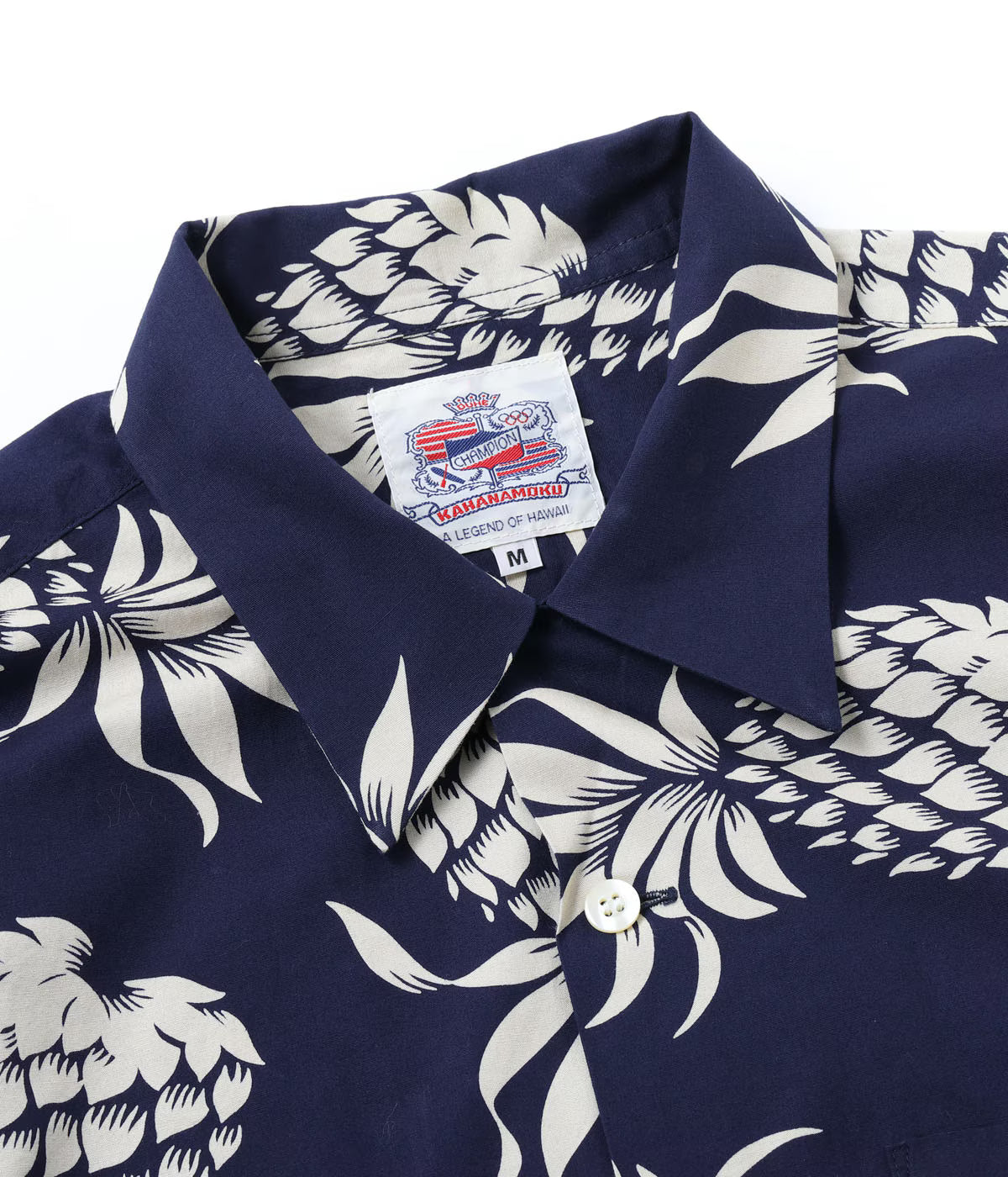 DUKE KAHANAMOKU COTTON HAWAIIAN SHIRT “DUKE'S PINEAPPLE” DK37811