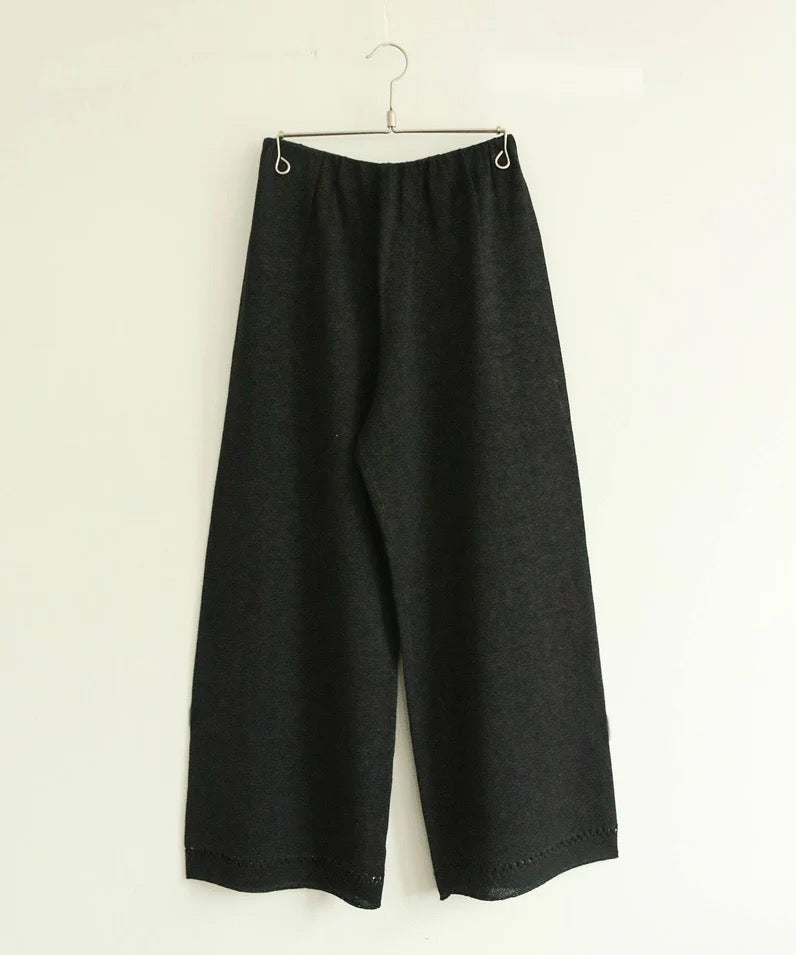 paper knit pants
