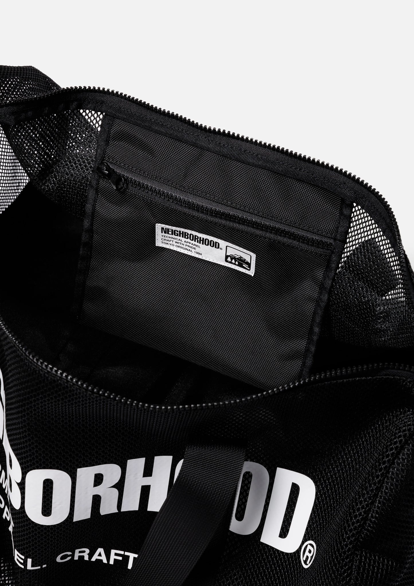 MESH BOSTON BAG