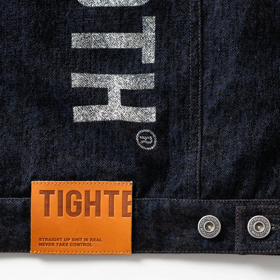 FLOCKY DENIM JAKCET