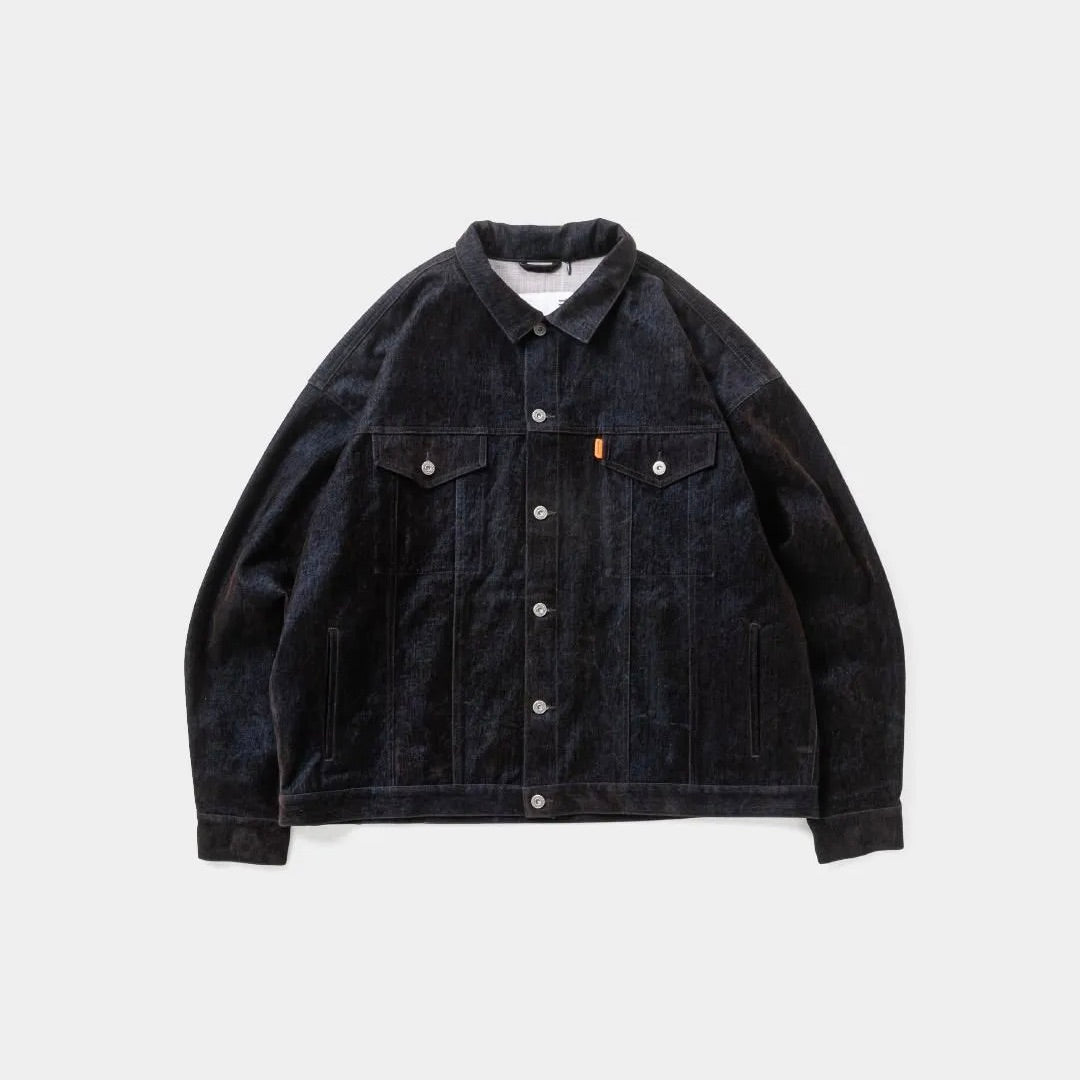 FLOCKY DENIM JAKCET