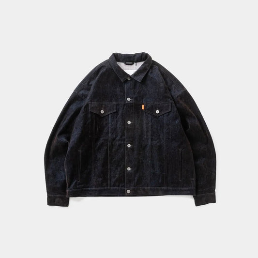 FLOCKY DENIM JAKCET